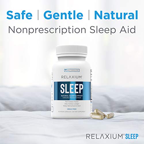 Relaxium Natural Sleep Aid | Non-Habit Forming | Sleep Supplement for Longer ...