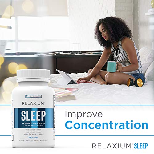 Relaxium Natural Sleep Aid | Non-Habit Forming | Sleep Supplement for Longer ...