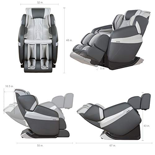 RELAXONCHAIR [MK-Classic] Full Body Zero Gravity Shiatsu Massage Chair with B...
