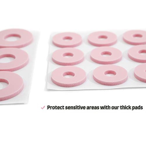 42 Piece Large Variety Pack Callus Cushion Foam Pads for Feet, Toes, Heel or ...