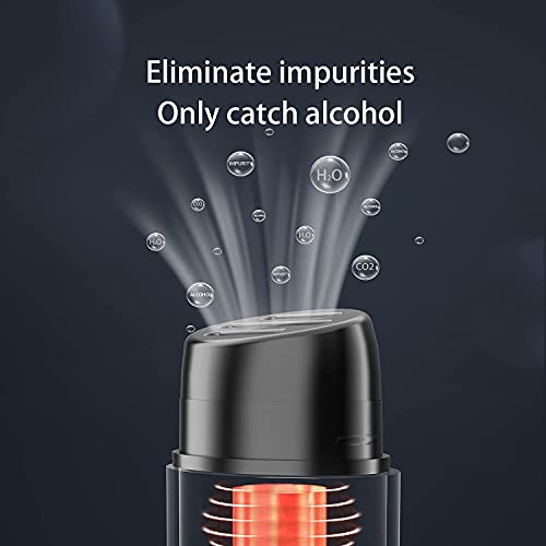 Breathalyzer,Relliser High-Accuracy Ultra-Portable Pocket Breathalizers, Rech...