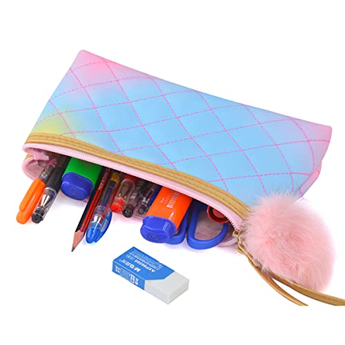 Reme Makeup Bag Toiletry Pouch Travel Cosmetic Storage Organizer (Pink)