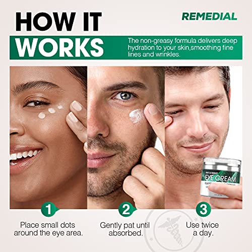 Eye Cream for Dark Circles Wrinkles Puffiness and Bags Under Eyes – Anti-Agin...