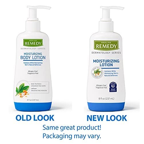 Remedy Dermatology Series Body Lotion for Dry Skin, 8 Oz, Unscented Lotion, p...