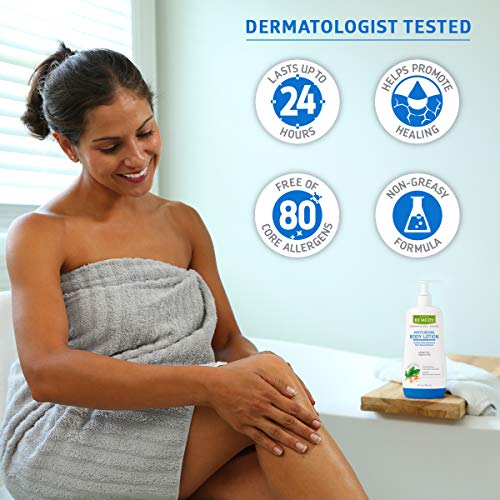 Remedy Dermatology Series Body Lotion for Dry Skin, 8 Oz, Unscented Lotion, p...