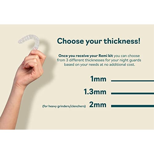 Remi At-Home Custom Night Guard Kit - Create The Best Fitting Dental Grade To...
