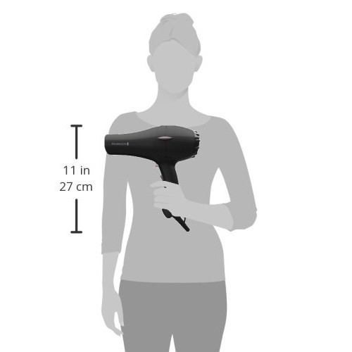 Remington AC2015 Pro Hair Dryer with Pearl Ceramic Technology, Black/Pink