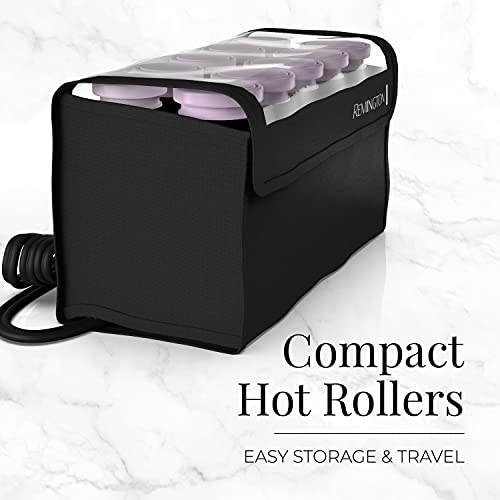 Remington H1018 Compact Ceramic Worldwide Voltage Hair Setter & Rollers, 1-1 ...