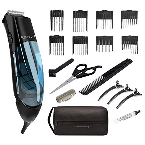 Remington HKVAC2000A Vacuum Haircut Kit, Vacuum Beard Trimmer, Hair Clippers ...