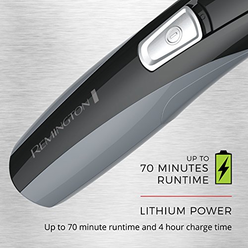 Remington PG525 Head to Toe Lithium Powered Body Groomer Kit, Beard Trimmer (...