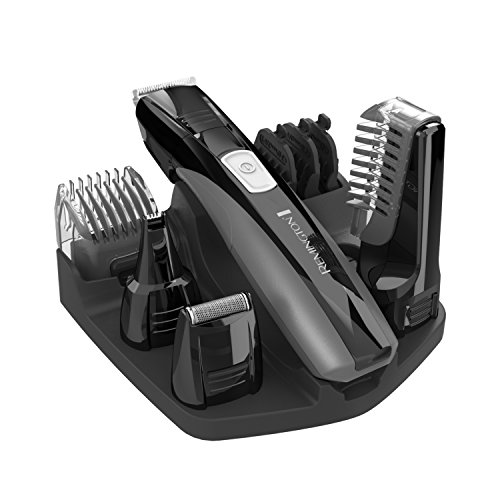 Remington PG525 Head to Toe Lithium Powered Body Groomer Kit, Beard Trimmer (...