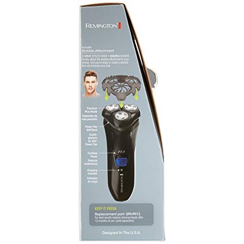 Remington PR1335B R3000 Series Men's Electric Razor with Precision Plus Heads...