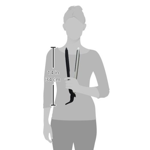 Remington S9500PP Pearl Pro Ceramic Flat Iron, 1-inch, Black