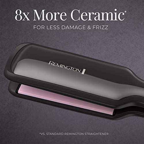 Remington S9520 Pro 2" Pearl Ceramic Flat Iron, Hair Straightener, Digital Co...