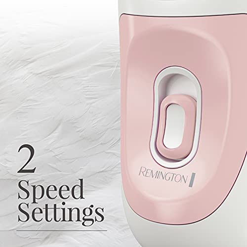 Remington Smooth & Silky Total Coverage Epilator, Electric Tweezing System, P...