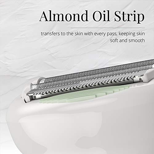 Remington WDF5030ACDN Smooth & Silky Electric Shaver for Women, White/Purple