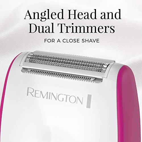Remington WSF4810US Smooth & Silky On the Go Shaver, Wet/Dry Razor with Hypoa...