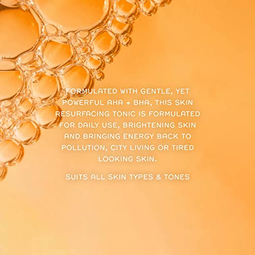 REN Clean Skincare Glow Tonic - Daily Facial Brightening - Exfoliate, Hydrate...