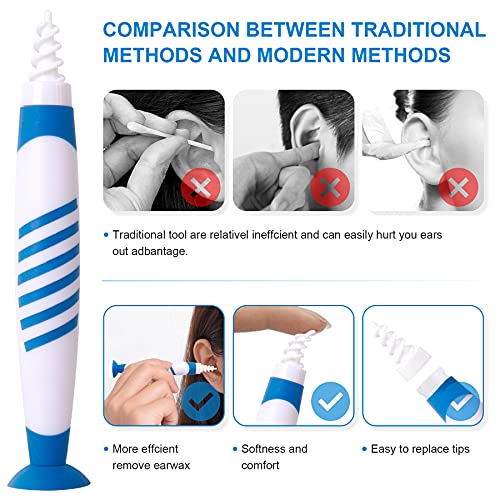 26 PCS Ear Wax Removal Kit, Earwax Remover, Safe Spiral Earwax Removal Tool, ...