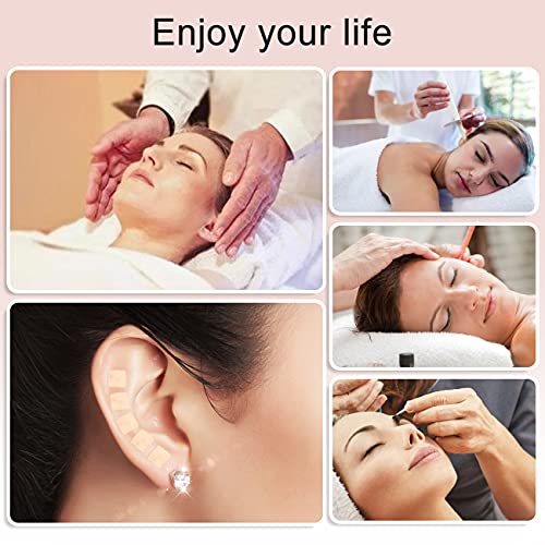 Multi-Condition Ear Seeds Acupuncture Kit, Facial Reflexology Tools, with Acu...
