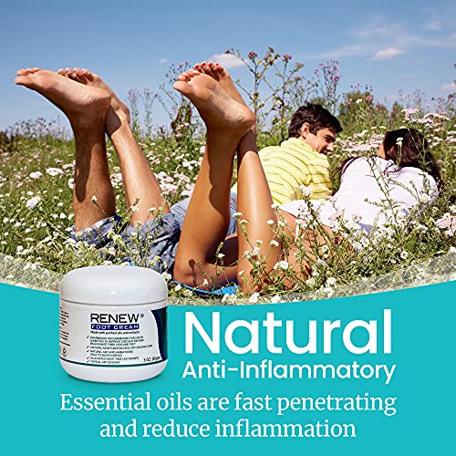 Renew Foot Cream for Diabetics - Revitalize Dry, Cracked Feet & Help Promote ...