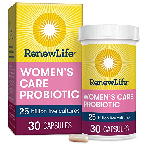 Renew Life Women's Probiotics 25 Billion CFU Guaranteed, 12 Strains, Shelf St...