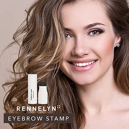 Rennelyn 1-Step Eyebrow Stamp Stencil Kit and Eyebrow Shaping Kit for Perfect...