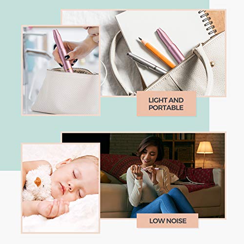 Nail Drills for Acrylic Nails Professional Electric Nail File, RenoJ Portable...