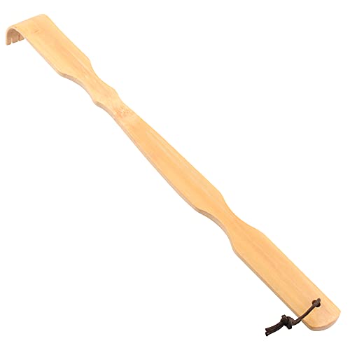 Bamboo Back Scratcher, RENOOK Newest Polished Thicken Extended Backscratchers...