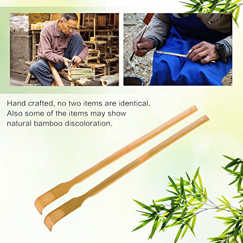 RENOOK Back Scratcher, 3 Piece 17" Strong Sturdy Self-Massager Therapeutic Ba...