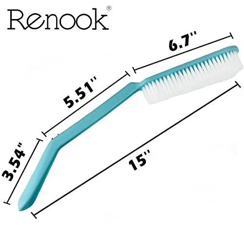 RENOOK Back Scratcher and Shower Brush - Back Scrubber for Shower Exfoliating...