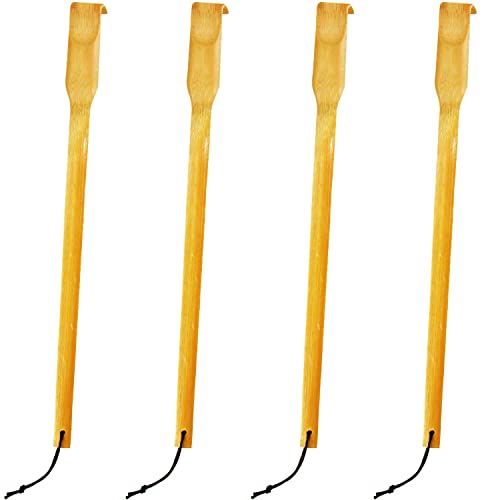 RENOOK Back Scratcher, Bamboo Wood Back Scratcher Massager, 17" Long Self-Mas...