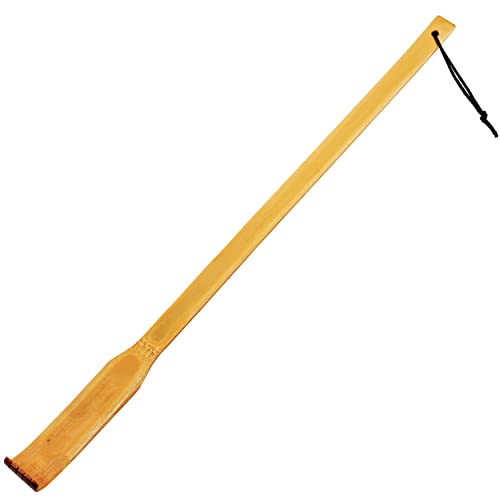 RENOOK Back Scratcher, Bamboo Wood Back Scratcher Massager, 17" Long Self-Mas...