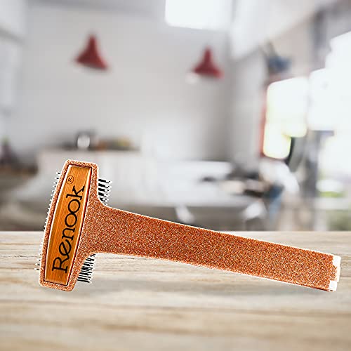 RENOOK Back Scratcher, Curved and Long Handle Shinny Champagne Back Scratcher...