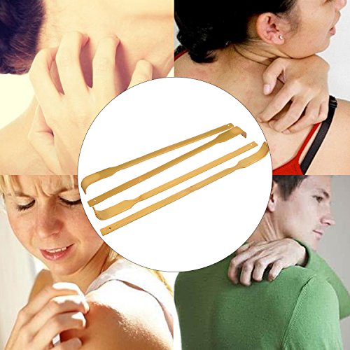 RENOOK Bamboo Wooden Back Scratchers, 16.5'', Best for People Who Need Longer...