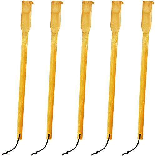 RENOOK Bamboo Wooden Back Scratchers, 16.5'', Best for People Who Need Longer...