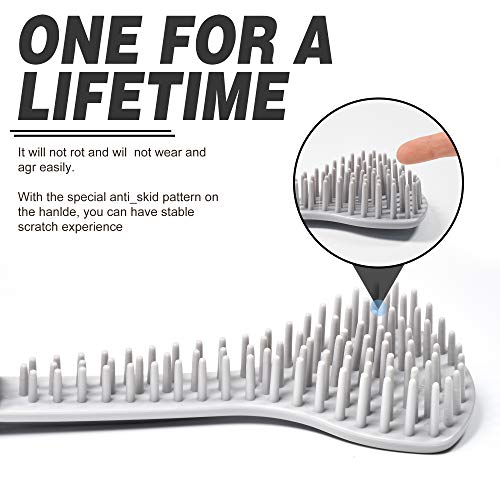 RENOOK Oversize Back Scratcher for Adults Men Women Extendable, Area Needling...