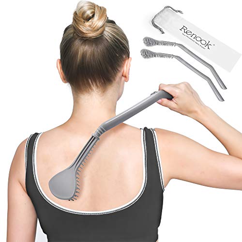 RENOOK Oversize Back Scratcher for Adults Men Women Extendable, Area Needling...