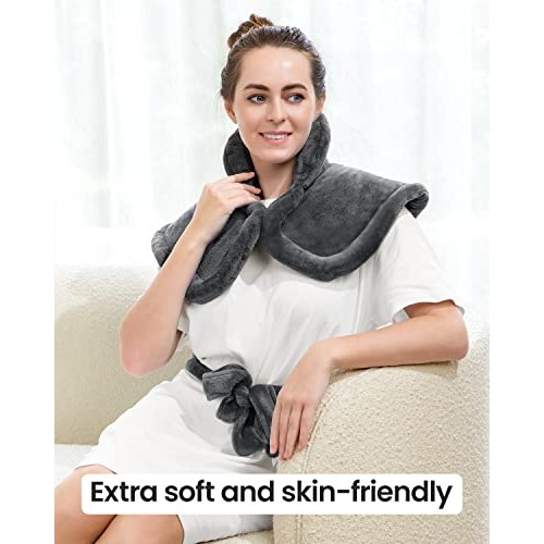 RENPHO Electric Heating Pad for Back Pain Relief, 24”x32” Large ETL Certified...