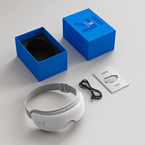 RENPHO Eye Massager with Heat, Bluetooth Music Rechargeable Eye Heat Massager...