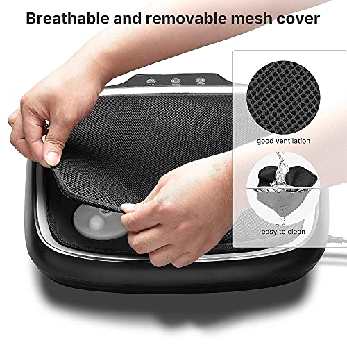 RENPHO Foot Massager with Heat, Shiatsu Heated Electric Foot Massager, Deep K...