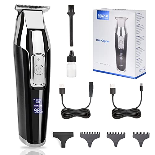 Renpho Trimmer for Men Professional Cordless hair Clippers Kit Electric for B...