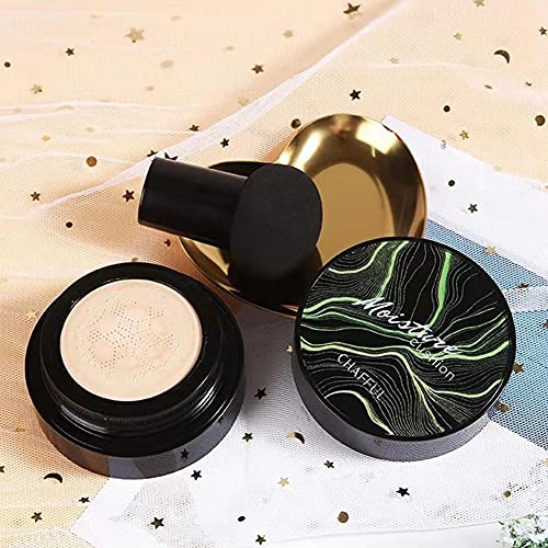 Mushroom Head Air Cushion CC Cream Foundation, Moisturizing Concealer, Bright...