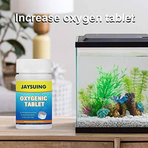 Renzhe 1 Bottle/100pcs Oxygen Producer Tablet Aquarium Fish Tank Release Addi...