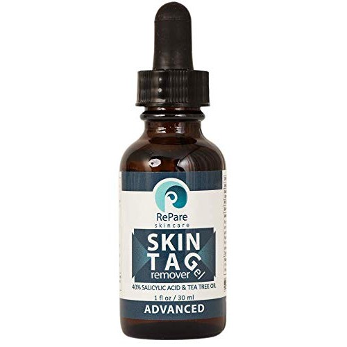 Skin Tag Remover Gel (1oz) - 40% Salicylic Acid, Tea Tree Oil