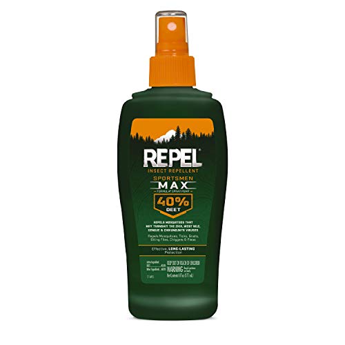 Repel 24101 Bee Sportsmen Max Formula Spray Pump 40% DEET, 2/6-Oun, 6 ounce -...