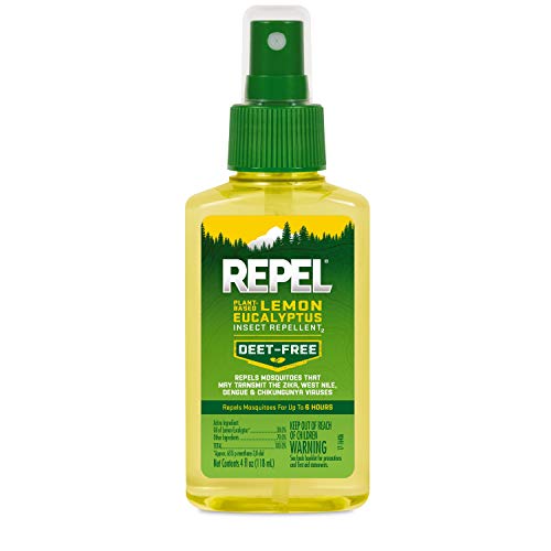 Repel 94109 HG-94109 Lemon Eucalyptus Natural Insect, 4-Ounce Pump Spray, 1 p...