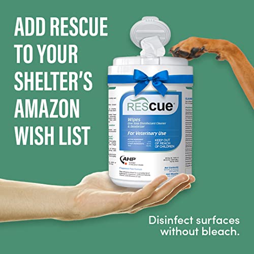 REScue One-Step Disinfectant Cleaner & Deodorizer for Veterinary Use, EPA reg...