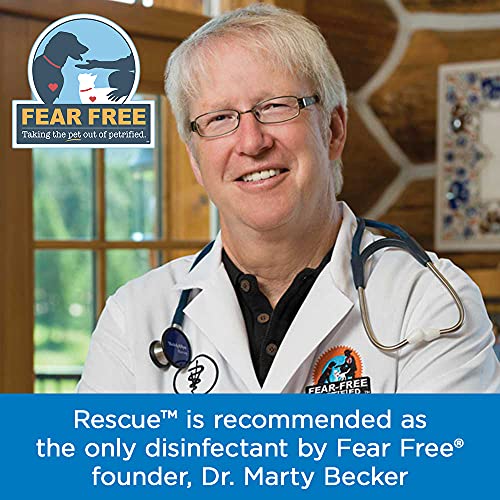 REScue One-Step Disinfectant Cleaner & Deodorizer for Veterinary Use, EPA reg...