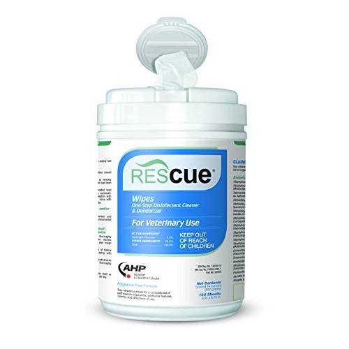 REScue One-Step Disinfectant Cleaner & Deodorizer for Veterinary Use, EPA reg...